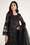 3 Piece Embroidered Organza Suit