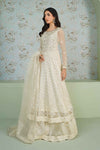 3 Piece Embroidered Bamber Chiffon Suit