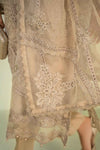 3 Piece Embroidered Chiffon Suit