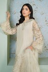 3 Piece Embroidered Organza Suit