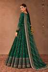 3 Piece Embroidered Raw Silk Suit