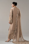 3 Piece Embroidered Chiffon Suit