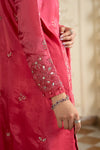 3 Piece Embroidered Tissue Silk Suit