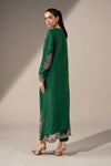 2 Piece Embroidered Tissue Silk Suit