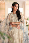 3 Piece Embroidered Organza Suit