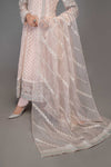 3 Piece Embroidered Chiffon Suit