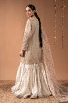 3 Piece Embroidered Organza Suit
