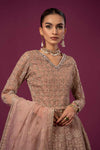 3 Piece Embroidered Organza Suit