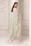 3 Piece Embroidered Organza Suit