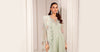 3 Piece Embroidered Organza Suit