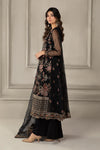 3 Piece Embroidered Organza Suit