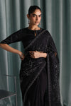 Embellished Chiffon Saree