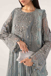 3 Piece Embroidered Chiffon Suit