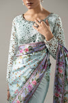 Embellished Charmeuse Saree