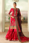 3 Piece Embroidered Bamber Raw Silk Suit