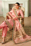 3 Piece Embroidered Raw Silk Suit
