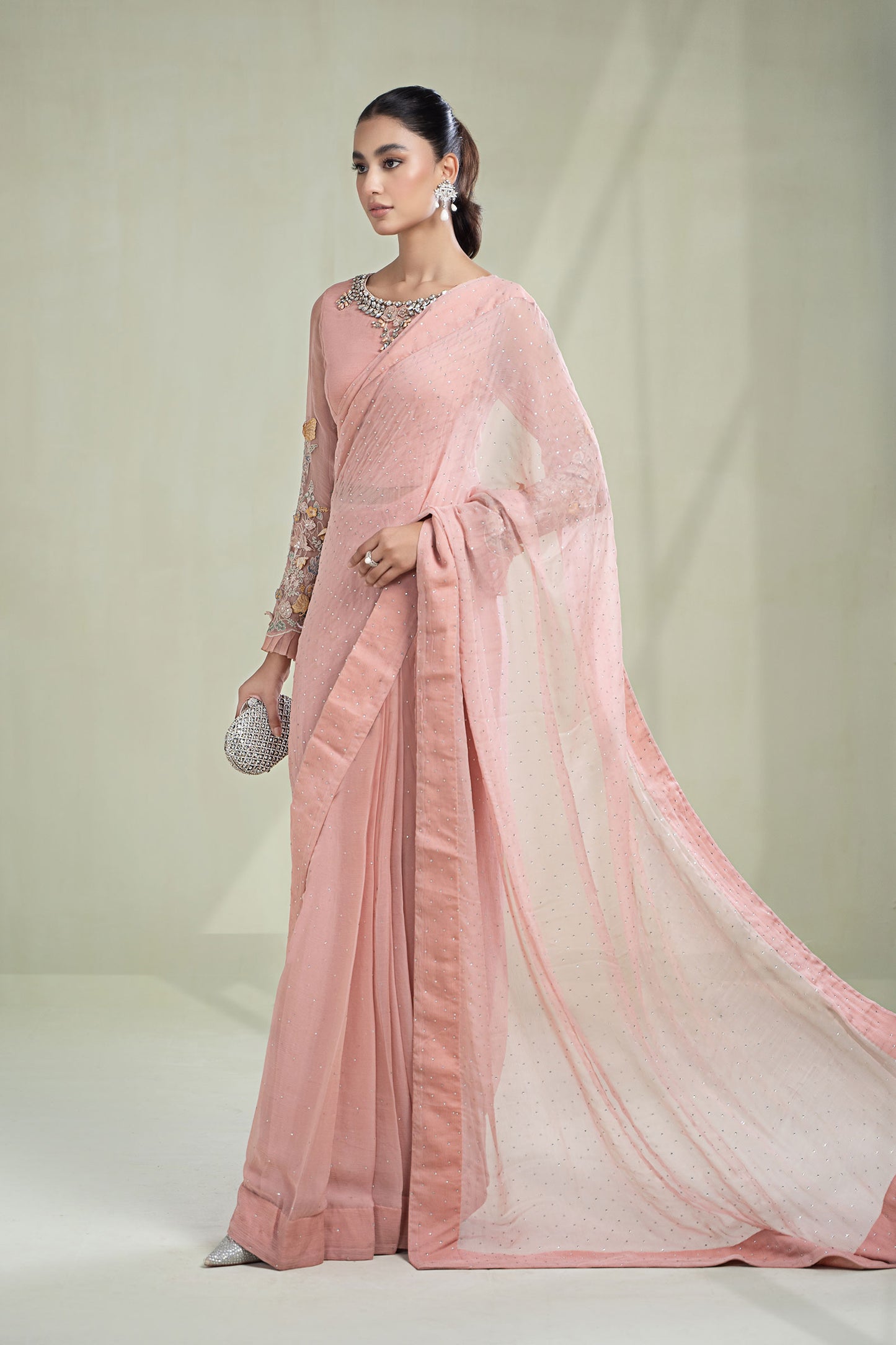 Saree Pink SF-W23-34
