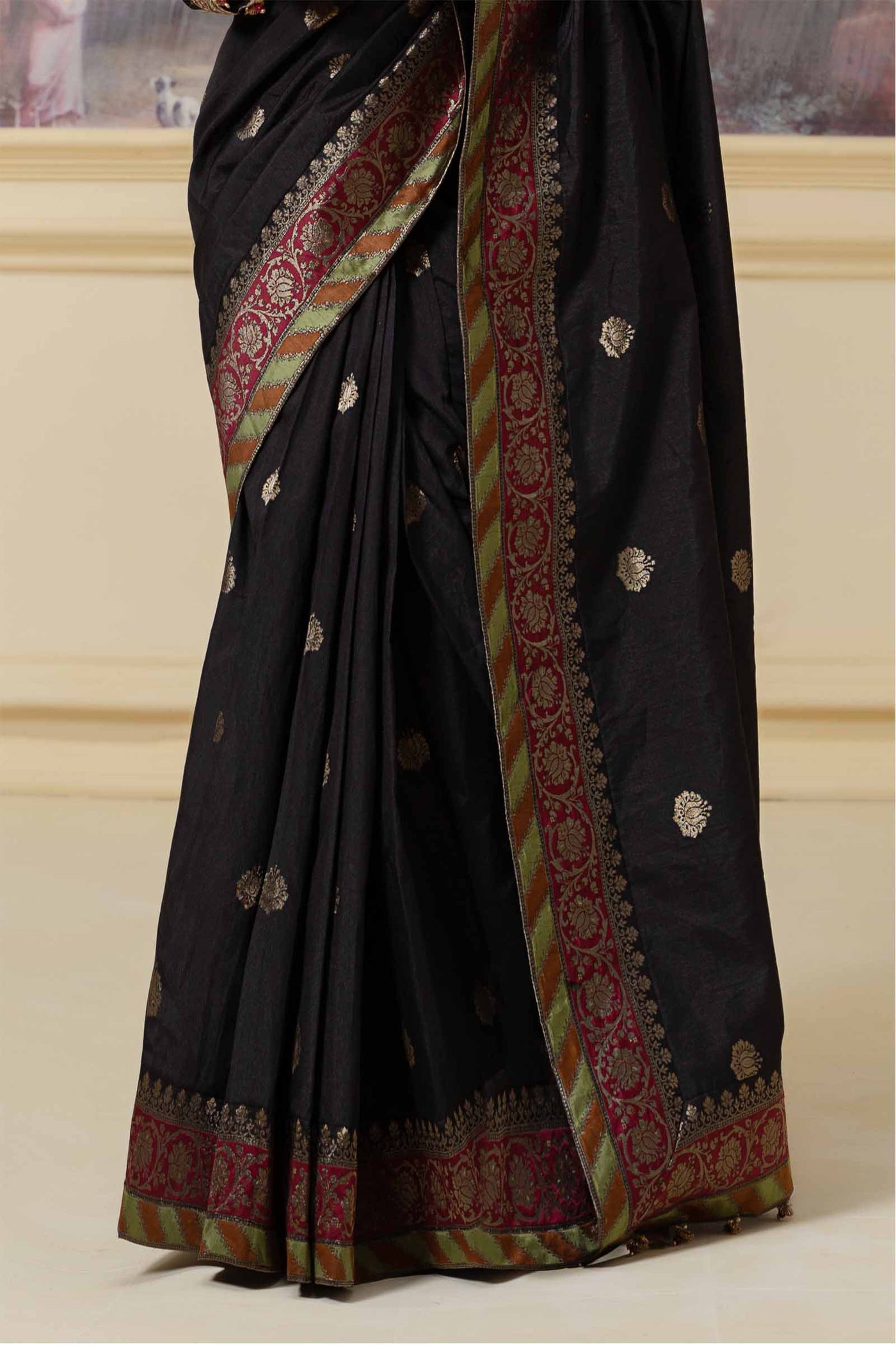 Saree Black SF-W23-57