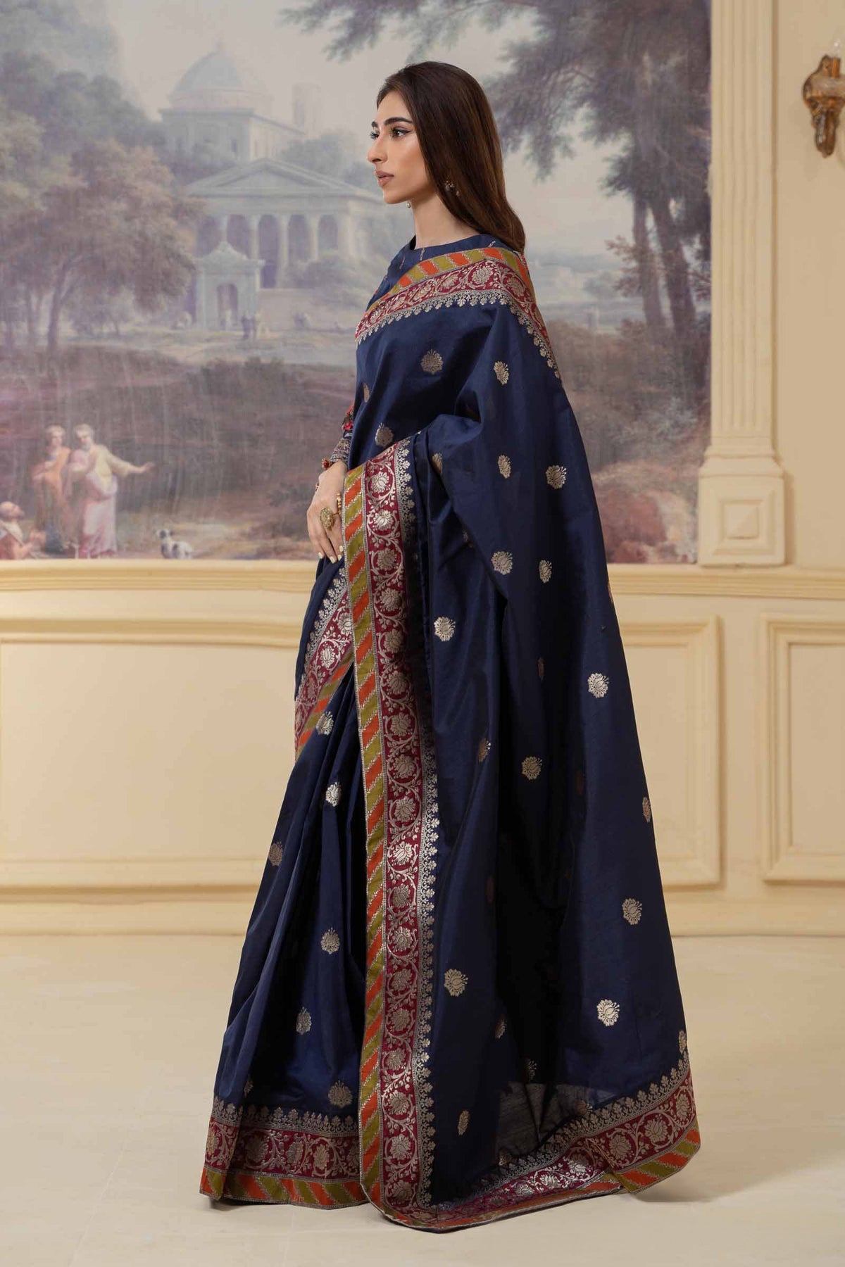 Saree Blue SF-W23-57