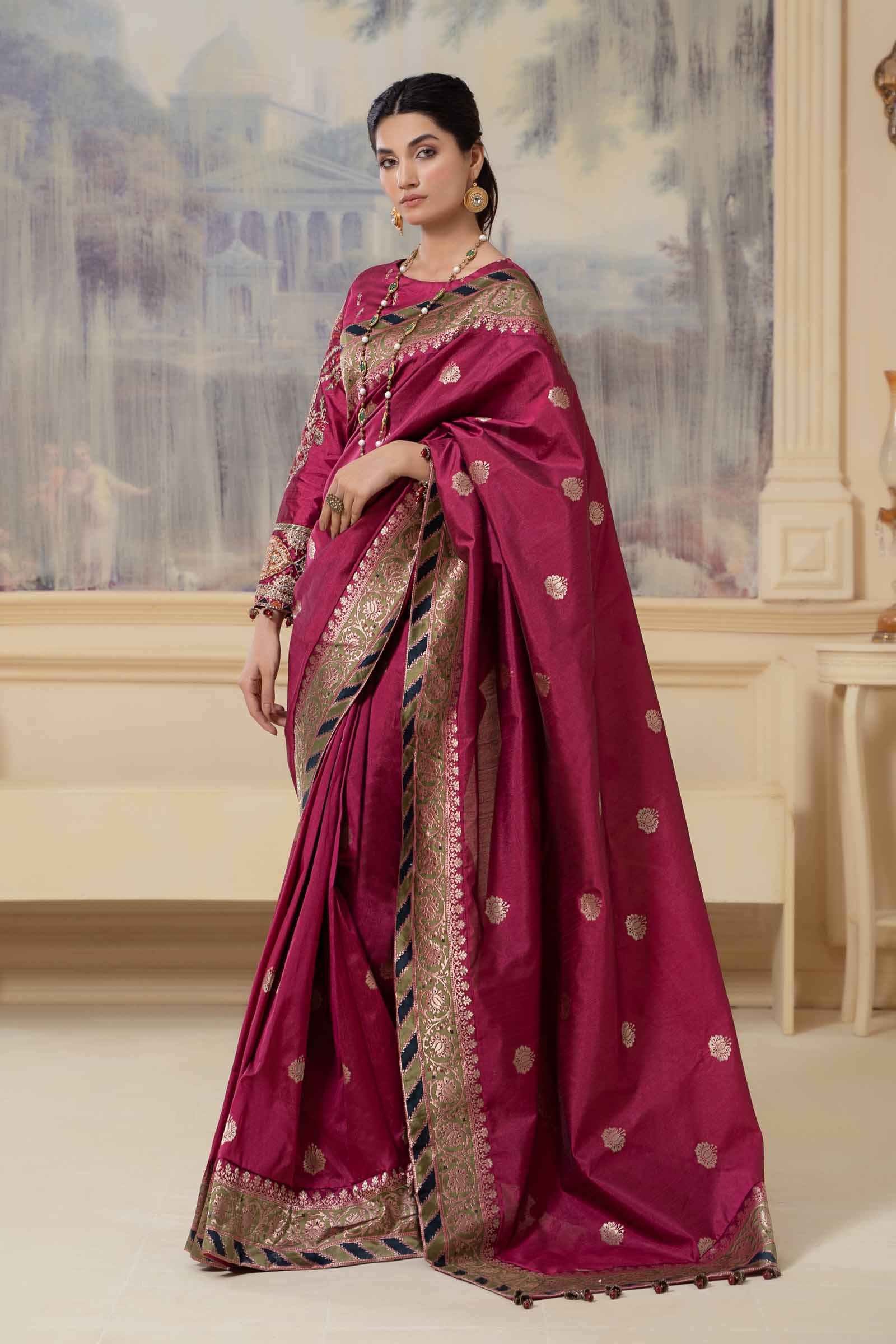 Saree Fusion Pink SF-W23-57