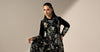 3 Piece Embroidered Velvet Suit