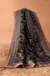 3 Piece Embroidered Velvet Suit