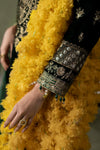 3 Piece Embroidered Velvet Suit
