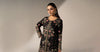 3 Piece Embroidered Tassel Silk Suit