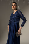 3 Piece Embellished Charmeuse Suit