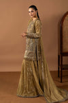 3 Piece Embroidered Velvet Suit