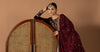 3 Piece Embroidered Velvet Suit