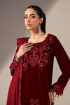 3 Piece Embroidered Velvet Suit