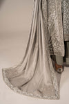 3 Piece Embroidered Organza Suit