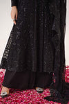 3 Piece Embroidered Chiffon Suit