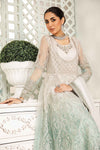 3 Piece Embroidered Organza Suit