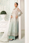 3 Piece Embroidered Organza Suit