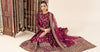 3 Piece Printed Raw Silk Suit