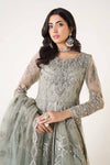 3 Piece Embroidered Organza Suit