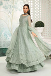 3 Piece Embroidered Bamber Chiffon Suit