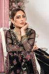 3 Piece Embroidered Organza Suit