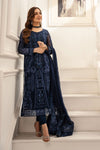 3 Piece Embroidered Chiffon Suit