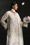 3 Piece Embroidered Organza Suit