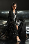 3 Piece Embroidered Charmeuse Suit