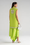 3 Piece Embroidered Organza Suit