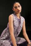3 Piece Embroidered Organza Suit