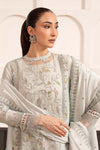 3 Piece Embroidered Raw Silk Suit
