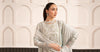3 Piece Embroidered Raw Silk Suit