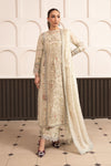 3 Piece Embroidered Raw Silk Suit