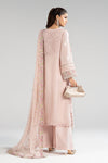 3 Piece Embroidered Tissue Silk Suit