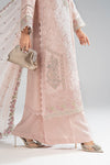 3 Piece Embroidered Tissue Silk Suit
